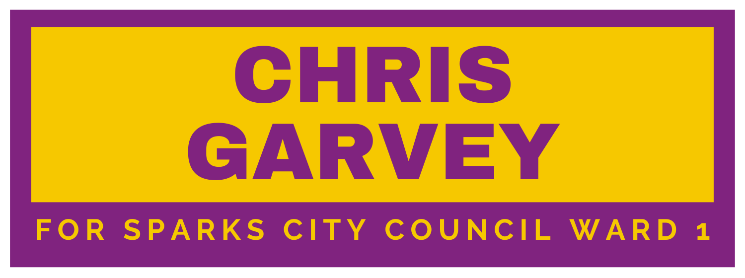 Chris Garvey for Sparks City Council Ward 1